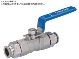 PISCO SUS316�����{�[���o���u 1�s�[�X�A���f���[�X�g�{�A�^�C�v SUS316�����^�b�`�p��t�^�C�v NSBV10-1616