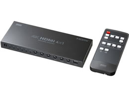 �T�����T�v���C 4����1�o�� HDMI�ؑ֊� 4K�Ή� �V�[�����X�ؑ� �����R���t�� SW-UHD41RSL