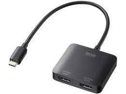 �T�����T�v���C USBTypeC-HDMI�ϊ��A�_�v�^ 2�|�[�g 4K�Ή� AD-ALCMST2HD2