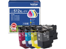 �u���U�[ �����C���N�J�[�g���b�W ��e�� 4�F�p�b�N LC512XL-4PK