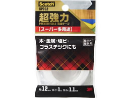 3M �X�R�b�` �����͗��ʃe�[�v �v���~�A�S�[���h12mm�~1m KPC-12