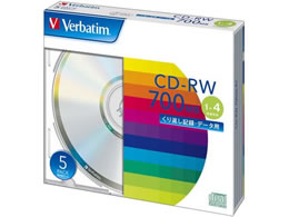 �o�[�x�C�^�� �f�[�^�pCD-RW 700MB 1�`4�{�� 5��