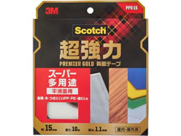 3M �X�R�b�` �����͗��ʃe�[�v�X�[�p�[���p�r 15mm�~10m PPS-15