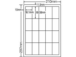 NANA J[[U[x }bg^CvA4 20 500V[g MCL-23