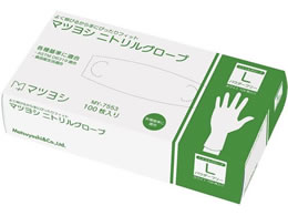 �}�c���V �j�g�����O���[�u �z���C�g 25-3267-02 L�T�C�Y 100�� MY-7553(L)100�}�C