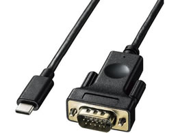 �T�����T�v���C Type-C-VGA�ϊ��P�[�u�� �u���b�N 1m KC-ALCV10