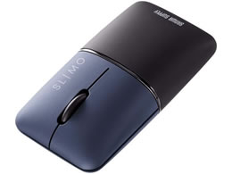 �T�����T�v���C �É�Bluetooth�u���[LED�}�E�X SLIMO �[�d�� �l�C�r�[ MA-BBS310NV