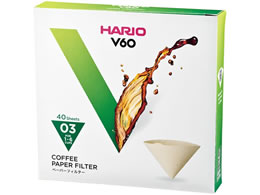 HARIO V60�p�y�[�p�[�t�B���^�[ 03M 40�� VCF-03-40M