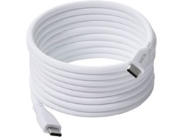 �G���R�� USB-C�P�[�u�� PD60W 2m �܂Ƃ܂�}�O�l�b�g�P�[�u�� �Ȃ߂炩 �� MPA-CCTMGS20WH