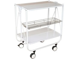 �n���f�B�T�C�h�J�[�g �܂肽���ݎ� �ԒI���� �z���C�g 690�~400�~730mm 8-4764-03