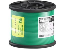 KY�OWA UL�ϔM�r�j���≏�d�� UL1007 AWG20 100M �� UL1007 AWG20 100M GR
