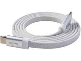 �����d�� �}�O�l�b�gUSB�t���b�g�P�[�u�� PD60W CtoC 1m �z���C�g MCA-FCC1060(WH)