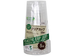 ��a���Y Green Select N �o�C�I�}�X10% �N���A�J�b�v 520mL 5��