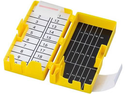 �j�E�u���[�h�J�E���^�[(�u���[�h�����[�o�[�t)92�~95�~20mm(�u���[�h�����[�o�[�t)1�p�b�N(25��) 8-952-01