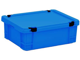 ��艻�H �|���R���e�i�[(���b�N�W�t)10-3260-0401 �u���[ PT-21(490X390X185)