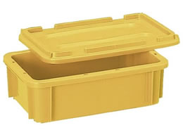 ��艻�H �|���R���e�i�[(�W�t)�{�b�N�X�R���e�i�[ 10-3245-0002 �C�G���[ PT-5(330X210X115MM)