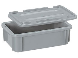 ��艻�H �|���R���e�i�[(�W�t)�{�b�N�X�R���e�i�[ 10-3245-0004 ���C�g�O���[ PT-5(330X210X115MM)