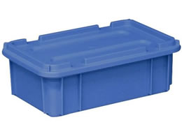 ��艻�H �|���R���e�i�[(�W�t)�{�b�N�X�R���e�i�[ 10-3245-0201 �u���[ PT-9(380X290X140MM)