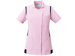 Kazen 衿付きレディススクラブ ピンク 紺 S 973 43 Forestway 通販フォレストウェイ Kazen 衿付きレディススクラブ ピンク 紺 S 973 43 Forestway 通販フォレストウェイ