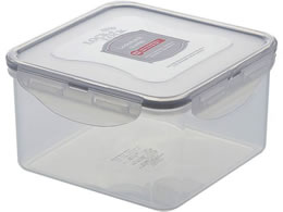 LIV PLUS ���b�N&���b�N �N���V�b�N �ۑ��e�� 1.2L �����` �O���[