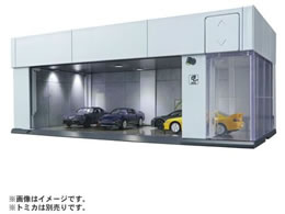 �^�J���g�~�[ tomica GARAGE SILVER WHITE Standard Edition