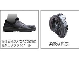 シモン 安全靴 短靴 SL11-R黒／赤 24.5cm SL11R-24.5 | Forestway 