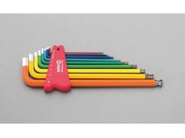 �G�X�R [Ball-Hex] �L�[�����` �J���[�R�[�g 1.5-10mm 9�{�g
