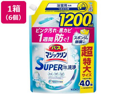 KAO oX}WbNSUPERCLEAN 肪cȂ 1200mL6P