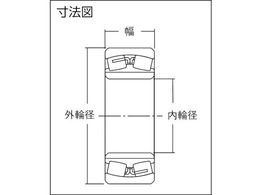 NTN 自動調心ころ軸受 内輪径90mm 外輪径160mm 幅40mm 22218EAD1