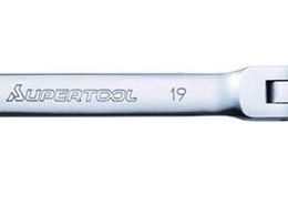 スーパー オープンラチェットレンチ(フレックスタイプ)L:154mm 呼び:10 ...