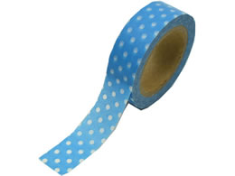 紺屋商事 Trois マスキングテープ ドットスカイブルー Forestway 通販フォレストウェイ