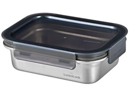 LIV PLUS LocknLock �ۑ��e�� 600mL �����` ���b�N&���b�N