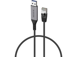 �G���R�� USB-A LAN�ϊ��P�[�u�� 1Gbps 1m �u���b�N LD-AL1G10BK