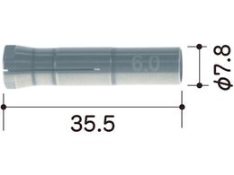 E�]FORCE �R���b�g�`���b�N(��6.0mm) ���[�^���[ ��6�^�C�v��p DCB60