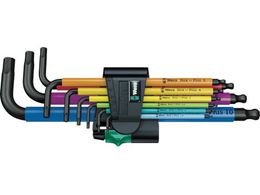 Wera 950SPKL�^9SMN �}���`�J���[�w�b�N�X�L�[�Z�b�g 073593