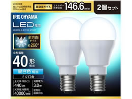 LED�d�� E17 40�` ����*2 LDA3N-G-E17W4T92P