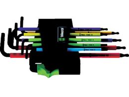 Wera 967SPKL�^10SMN �}���`�J���[�g���N�X�L�[�Z�b�g 073599