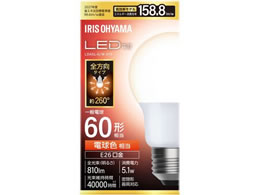 �A�C���X�I�[���} LED�d�� E26 60�` �d���F LDA5L-G�^W-6T9