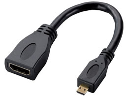 GR HDMIϊP[u HDMI-HDMImicro AD-HDAD2BK