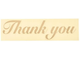  PFo[p]ʃV[ Thank you