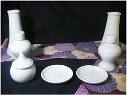 静岡木工 神棚用 神具 神具セット 中 7点セット Forestway 通販フォレストウェイ