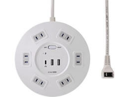 �����d�� �ی` �W���X�C�b�`�tUSB�^�b�v6�R��2m USBA2CPD�Ή�