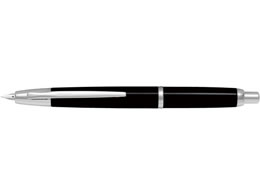 Pilot 万年筆 キャップレスデシモ 黒 F (細字) パイロット 万年筆 キャップレス・デシモ ブラック 硬めの極細字