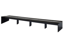 Netforce ���[�N�v�� �t���[�A�h���X�f�X�N 8�l�p ��5600 BK�~DBR