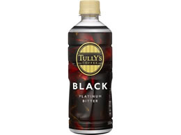 ɓ TULLYfS COFFEE PLATINUM BITTER BLACK 500mL