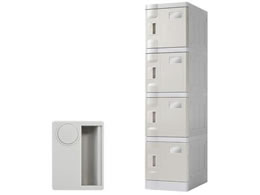 Netforce WECC �v���X�`�b�N���b�J�[ S ���Ȃ� 1��4�i �O���[