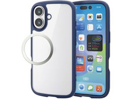 �G���R�� iPhone17 �ϏՌ��P�[�X �l�C�r�[ PM-A25ATSLFCNV