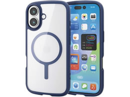 �G���R�� iPhone17 �ϏՌ��P�[�X ���� �l�C�r�[ PM-A25ATSLFCMNV