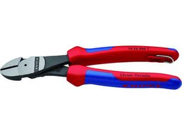 KNIPEX ���͌^�j�b�p�[ �����h�~ 12�x �I�t�Z�b�g�^ 200mm 7422-200TBK
