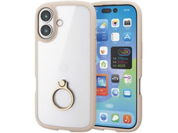 �G���R�� iPhone17�ϏՌ��P�[�X �����O �x�[�W�� PM-A25ATSLFCRBE